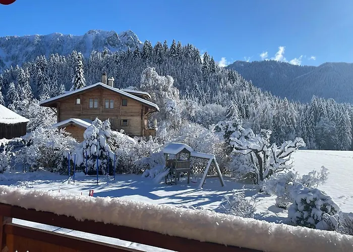 Studio Dans Un Chalet Avec Jardin Privatif