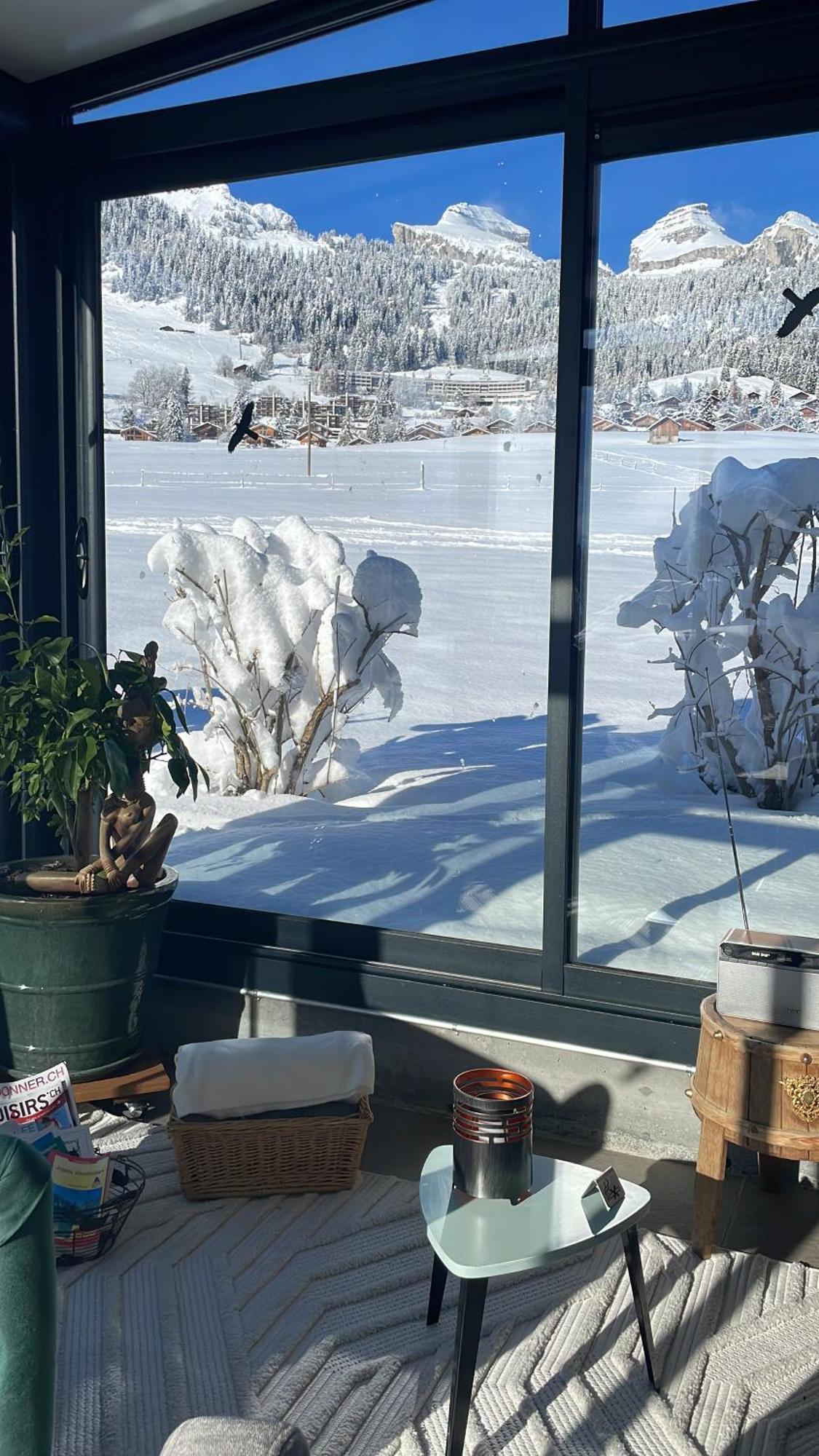Dans Un Avec Jardin Privatif * Leysin