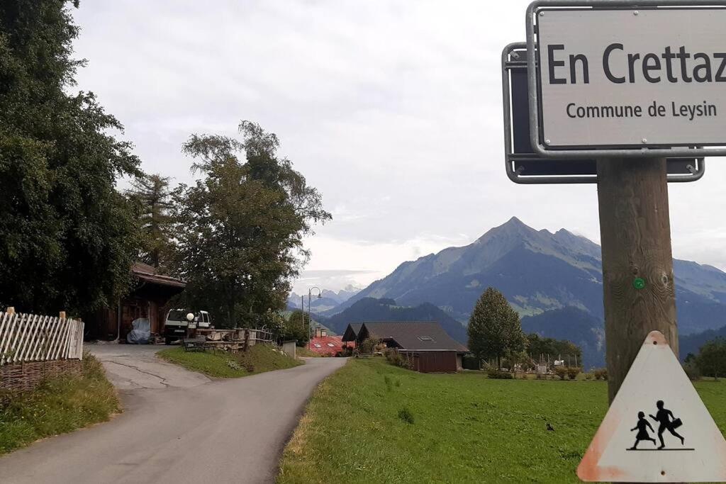 Dans Un Avec Jardin Privatif Leysin